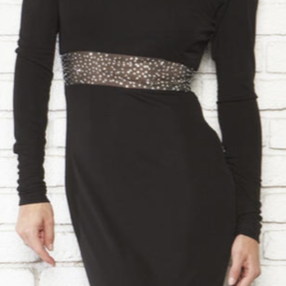 Nicole Bakti Rhinstone Gown Formal Dress - Picture 3 of 17